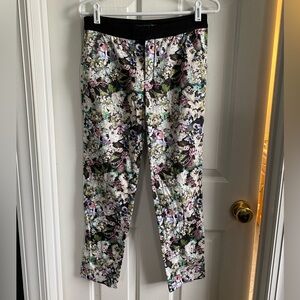 Zara Woman Floral Trousers